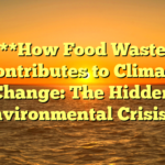 **How Food Waste Contributes to Climate Change: The Hidden Environmental Crisis**